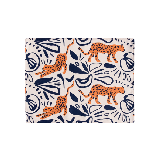 Stain Resistant Placemat - Panthères aux jeux (light)