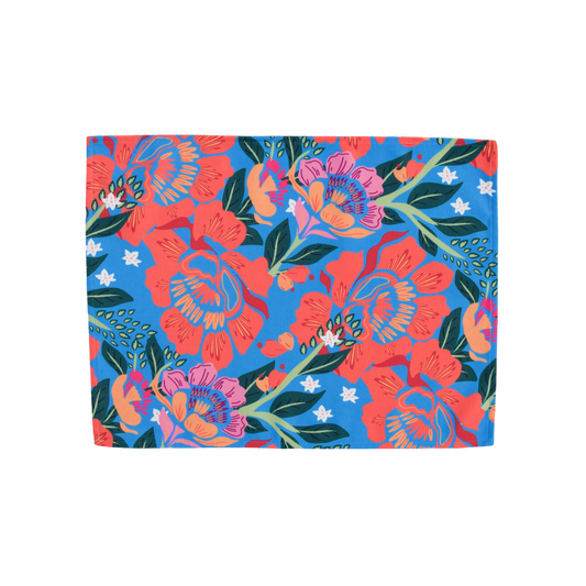 Stain Resistant Placemat - Fiori Azzurri